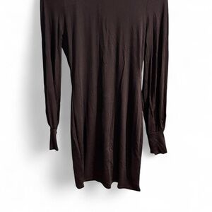 Lulu's Black Long Sleeve Dress